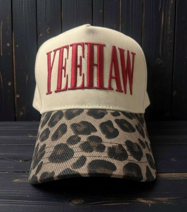 Women’s Yeehaw Cheetah Trucker Hat