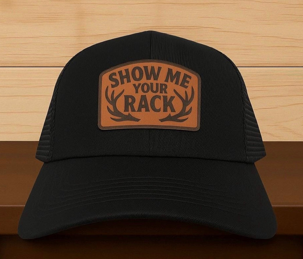 MENS SHOW ME YOUR RACK TRUCKER HAT